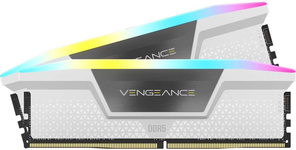 RAM CRI Corsair Vengeance RGB CMH32GX5M2B6000Z30W atminties modulis 32 GB 2 x 16 GB DDR5 288-pin DIMM