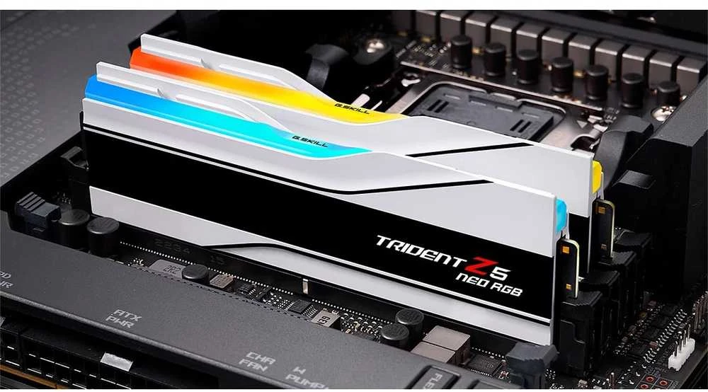 RAM G.Skill Trident Z5 Neo RGB F5-6000J2836G16GX2-TZ5NRW atminties modulis 32 GB 2 x 16 GB DDR5 6000 MHz