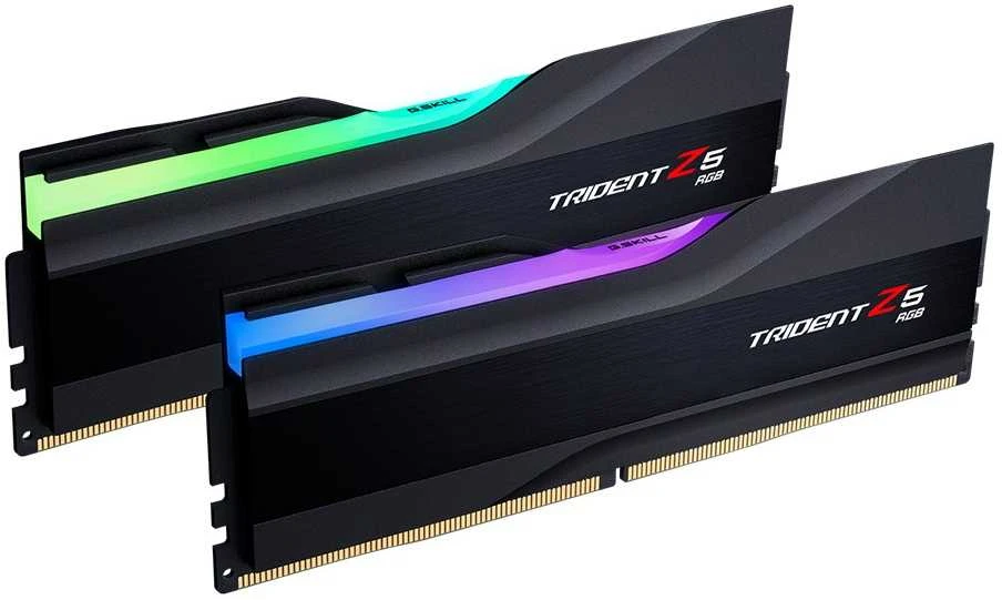 RAM Atmintis G.Skill Trident Z5 RGB, DDR5, 32 GB, 6000MHz, CL30 (F5-6000J3036F16GX2-TZ5RK)
