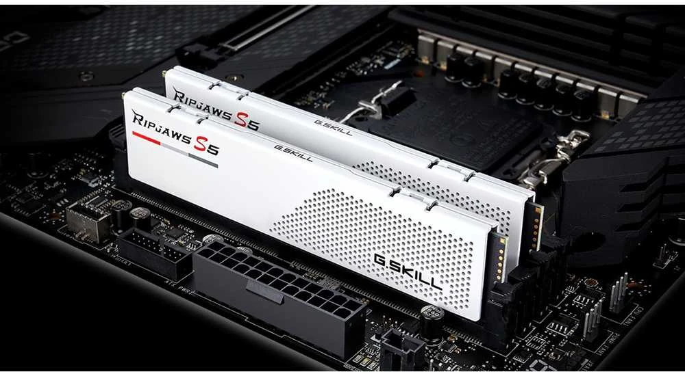 RAM G.Skill D532GB 6000-32 Ripjaws S5 wh K2 GSK | F5-6000J3238F16GX2-RS5W