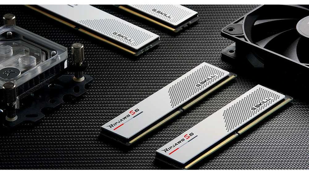 RAM G.Skill D532GB 6000-32 Ripjaws S5 wh K2 GSK | F5-6000J3238F16GX2-RS5W