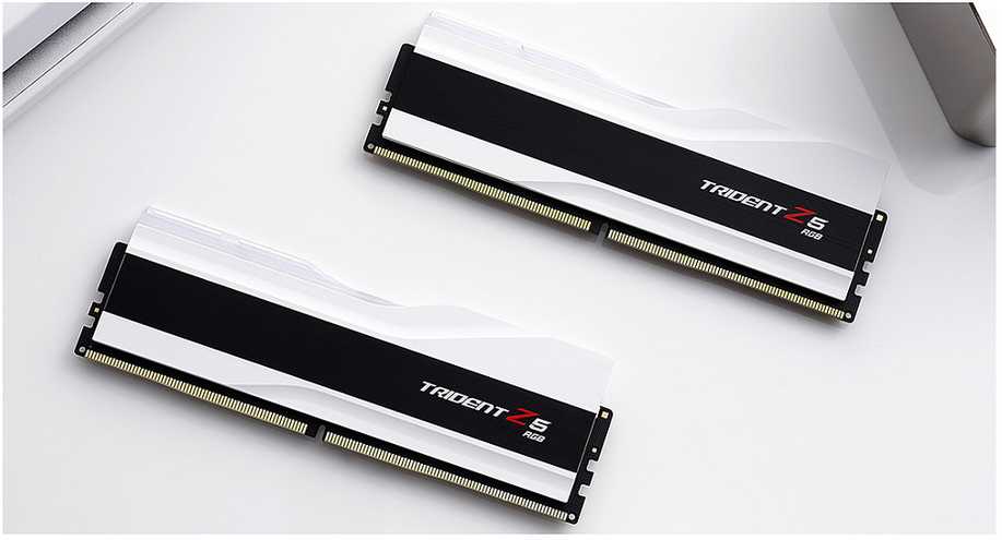 RAM Atmintis G.Skill Trident Z5 RGB, DDR5, 32 GB, 6400MHz, CL30 (F5-6400J3039G16GX2-TZ5RW)