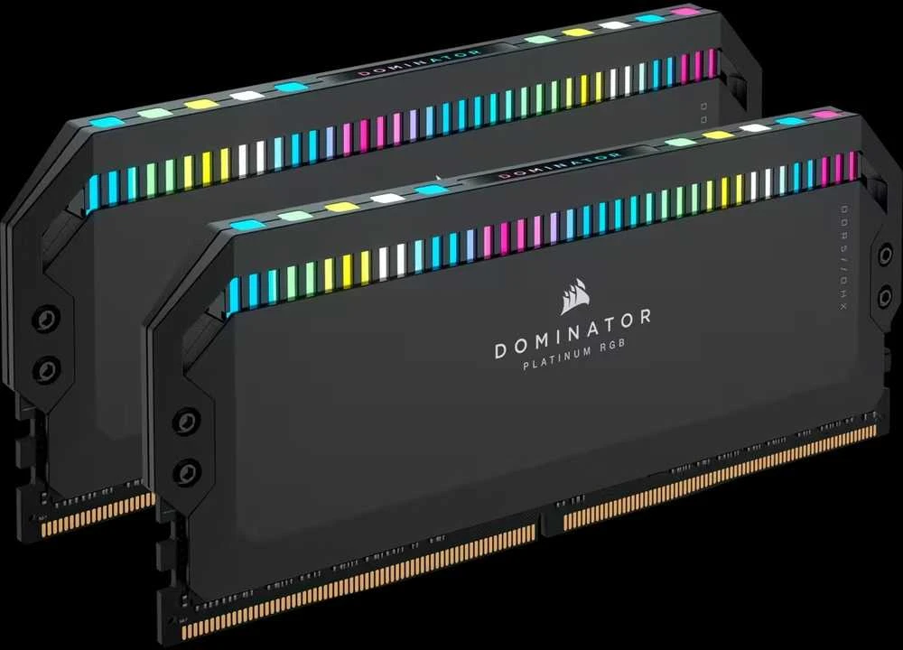 RAM Corsair Dominator Platinum RGB 32GB DDR5-6400 rinkinys (2x16GB), CL32