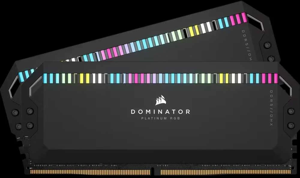 RAM Corsair Dominator Platinum RGB 32GB DDR5-6400 rinkinys (2x16GB), CL32
