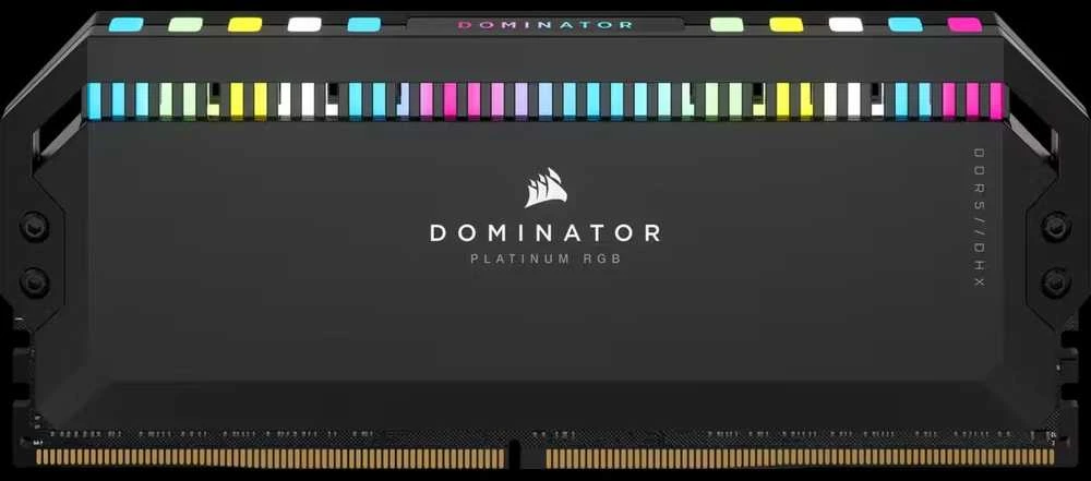 RAM Corsair Dominator Platinum RGB 32GB DDR5-6400 rinkinys (2x16GB), CL32