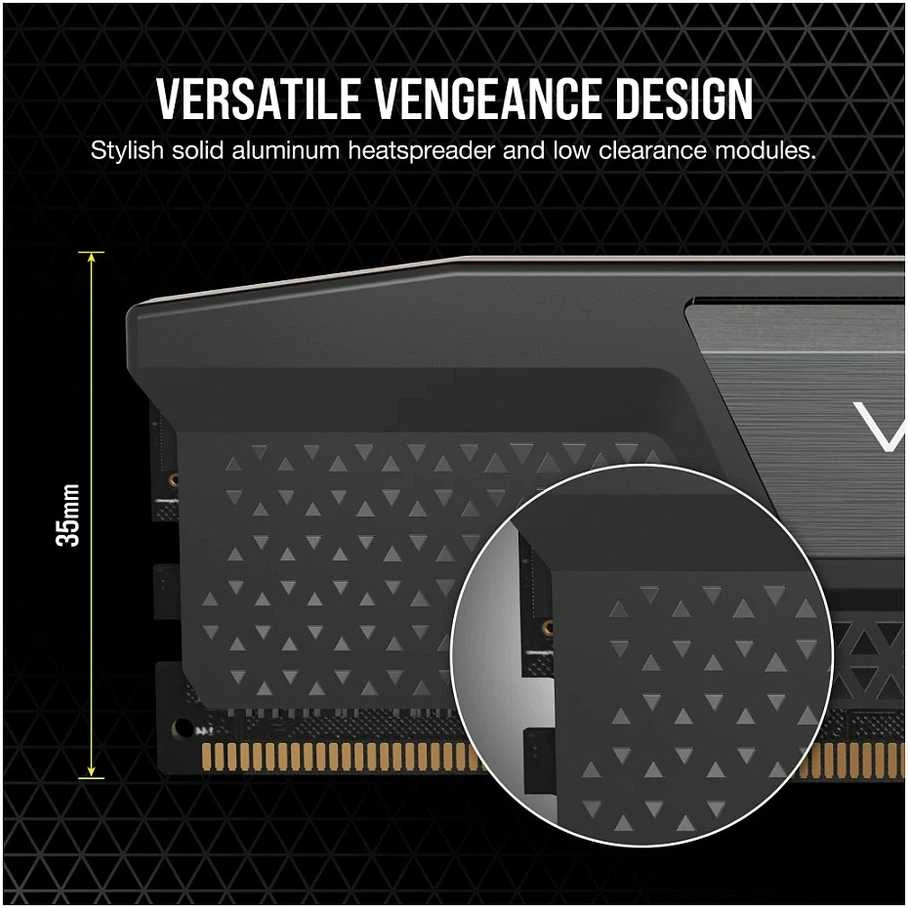 RAM „Corsair Vengeance“ 32 GB [2 x 16 GB 6400 MHz DDR5 CL32 DIMM]