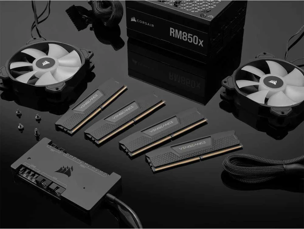 RAM „Corsair Vengeance“ 32 GB [2 x 16 GB 6400 MHz DDR5 CL32 DIMM]
