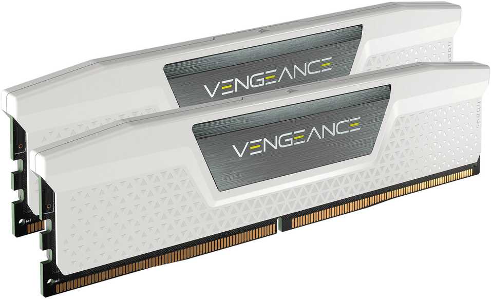RAM „Corsair Vengeance CMK32GX5M2B6400Z36W“ atminties modulis 32 GB, 2 x 16 GB, DDR5, 6400 MT/s, 288 kontaktų DIMM
