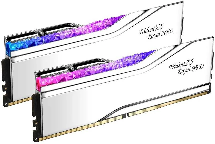 RAM G.Skill Trident Z5 Neo RGB F5-8000J3848H16GX2-TR5NS atminties modulis 32 GB 2 x 16 GB DDR5 8000 MHz