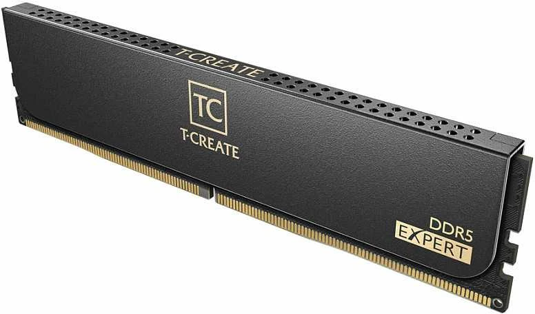 Team Group T-Create Expert DDR5-6000 RAM, CL30, XMP / EXPO - 32 GB Dual Kit, juodos spalvos