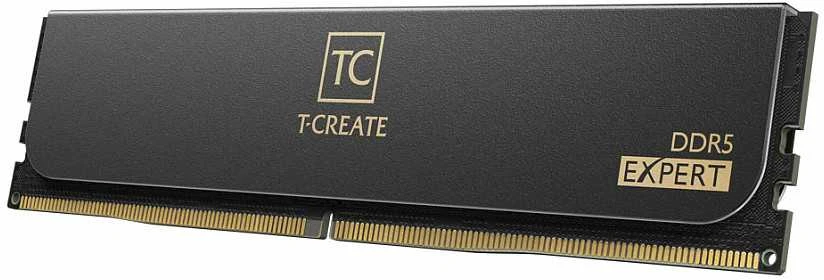 Team Group T-Create Expert DDR5-6000 RAM, CL30, XMP / EXPO - 32 GB Dual Kit, juodos spalvos