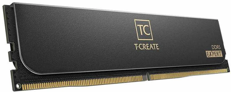 Team Group T-Create Expert DDR5-6000 RAM, CL30, XMP / EXPO - 32 GB Dual Kit, juodos spalvos