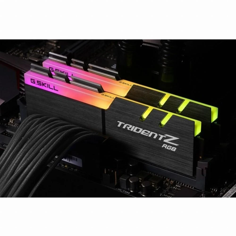 G.Skill | Trident Z RGB (skirta AMD) | 16 GB | DDR4 | 3600 MHz | PC/serveris | Registracijos Nr. | ECC Nr