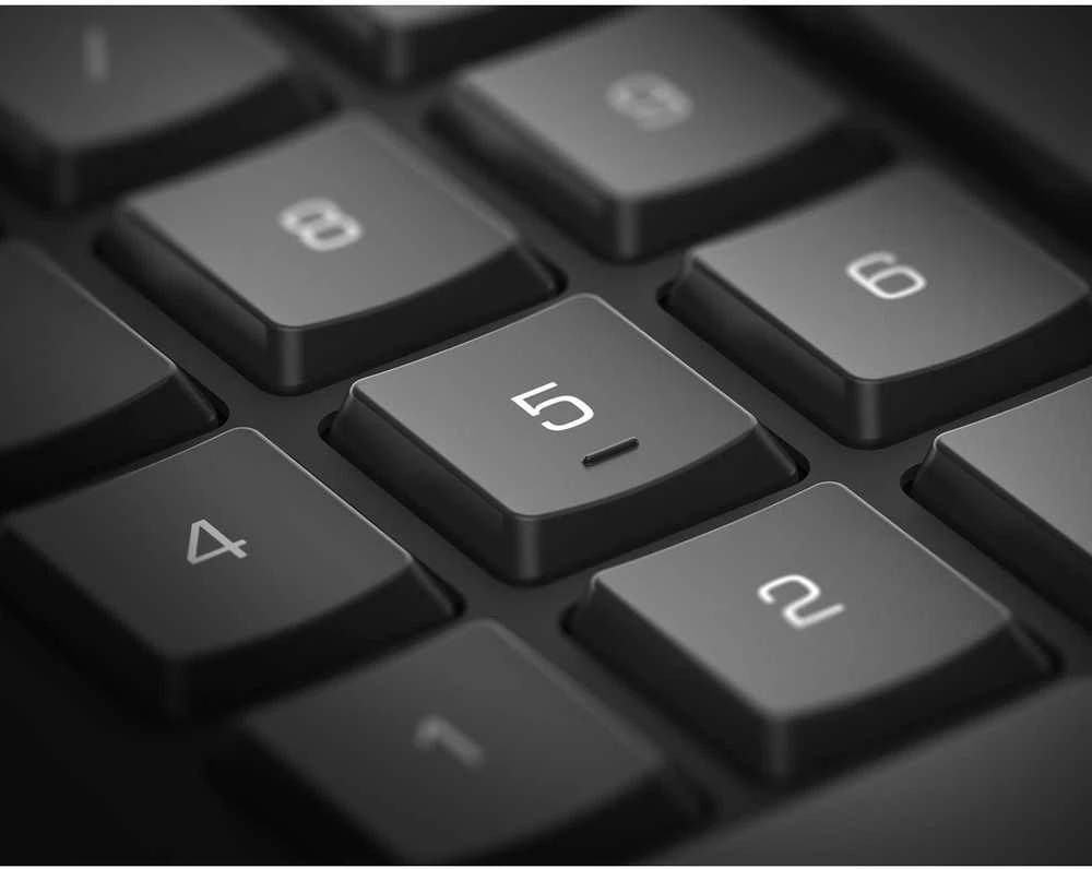 Klaviatūra 3DConnexion Numpad Pro belaidė Numpad juoda