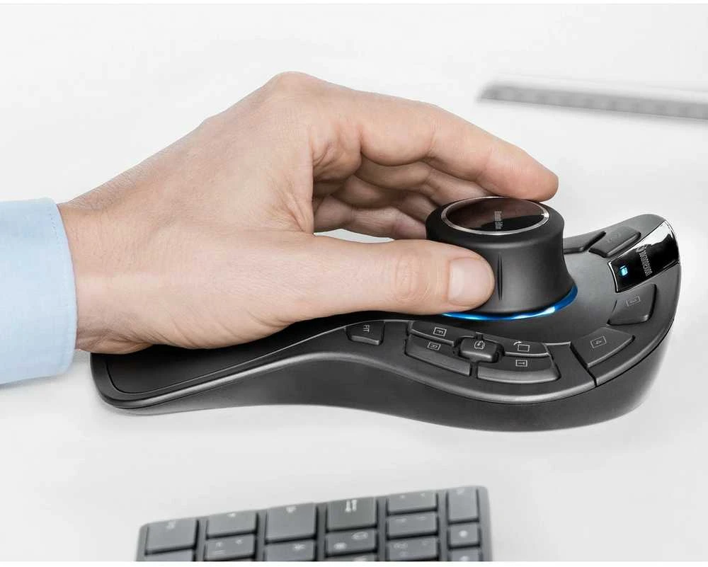 Pelė Manipulator 3DConnexion SpaceMouse Pro belaidis juoda