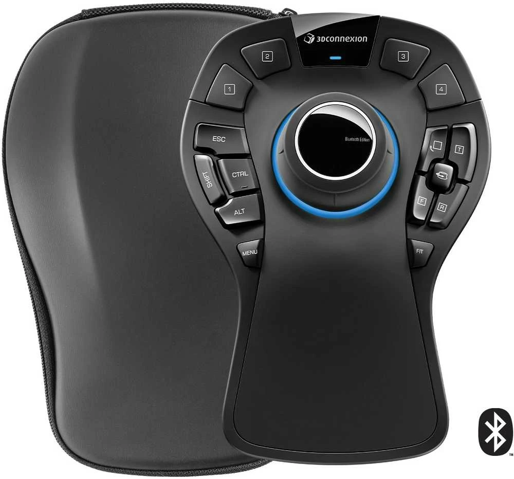Pelė Manipulator 3DConnexion SpaceMouse Pro belaidis juoda