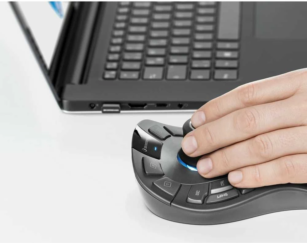 Pelė Manipulator 3DConnexion SpaceMouse Pro belaidis juoda