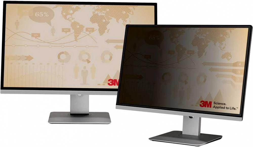 3M F20.0W9 Privacy Filter for LCD Monitorius 20" Juodas, 443 x 250 mm