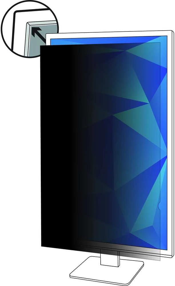 3M 7100142919 ekrano privatumo filtras Berėmio ekrano privatumo filtras 63,5 cm (25")