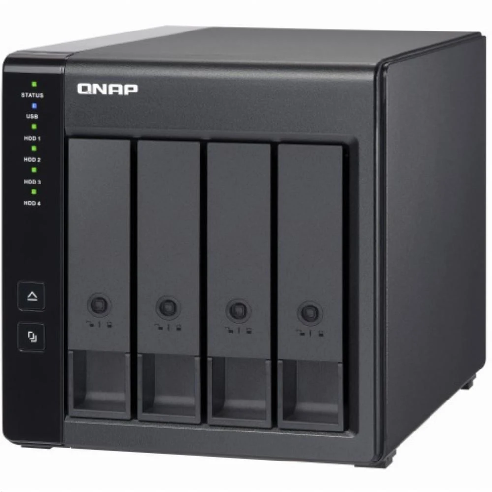 QNAP TR-004 diskų masyvas Juoda