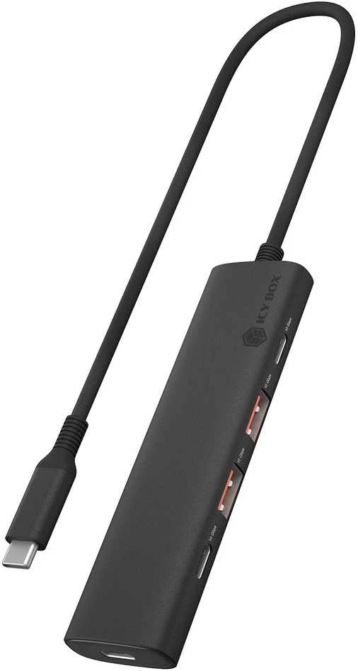 Icy Box USB-C šakotuvas su 4 prievadais
