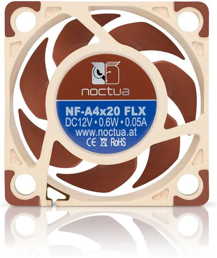 Noctua NF-A4X20 FLX ventiliatorius - 40x40x20mm - 3 kontaktų