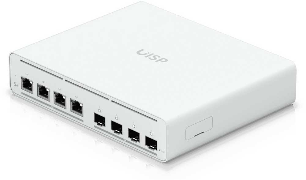 Šakotuvas UBIQUITI UISP-S-PLUS-EU 4x 2.5GbE PoE jungiklis