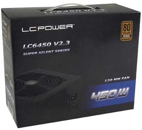 450W LC-Power SuperSilent LC6450 80+Bronze