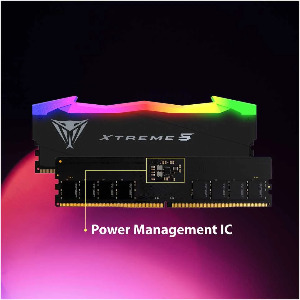 RAM Modulis - Patriot Viper RGB Xtreme5 48 GB (2 x 24 GB) DDR5 8000 MHz