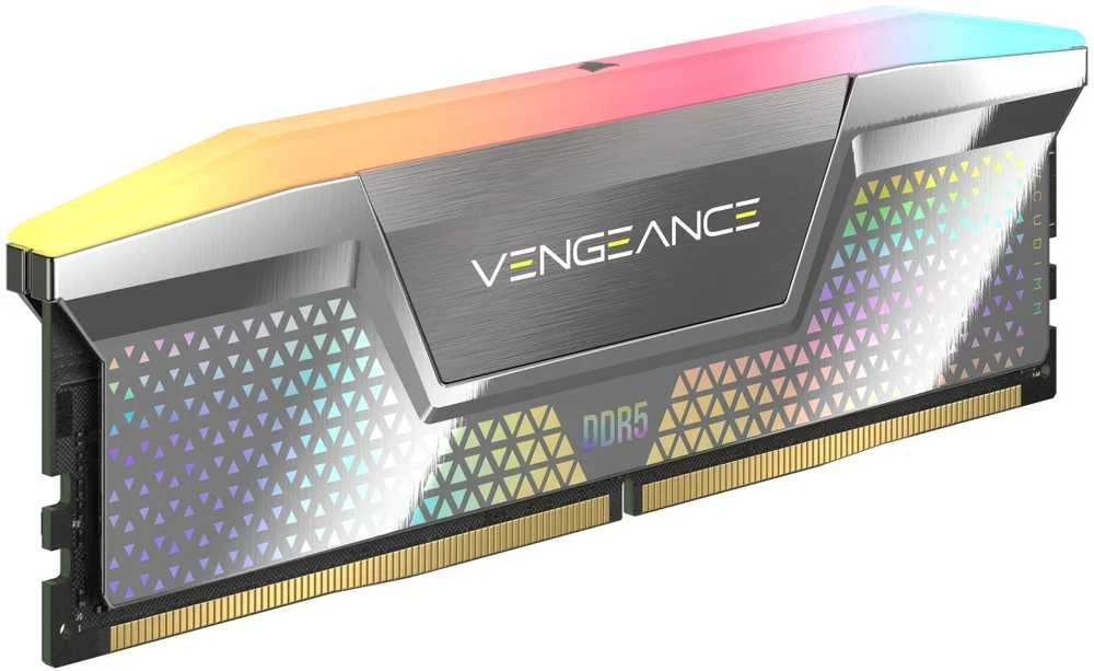 RAM CORSAIR Vengeance RGB - DDR5 - komplektas - 48 GB: 2 x 24 GB - DIMM 288 kontaktų - 4000 MHz | PC5-64000 - CUDIMM