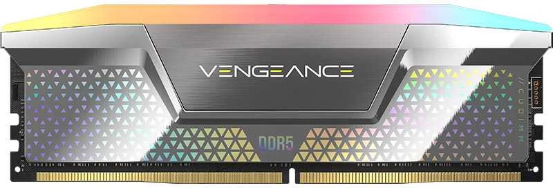 RAM CORSAIR Vengeance RGB - DDR5 - komplektas - 48 GB: 2 x 24 GB - DIMM 288 kontaktų - 4000 MHz | PC5-64000 - CUDIMM