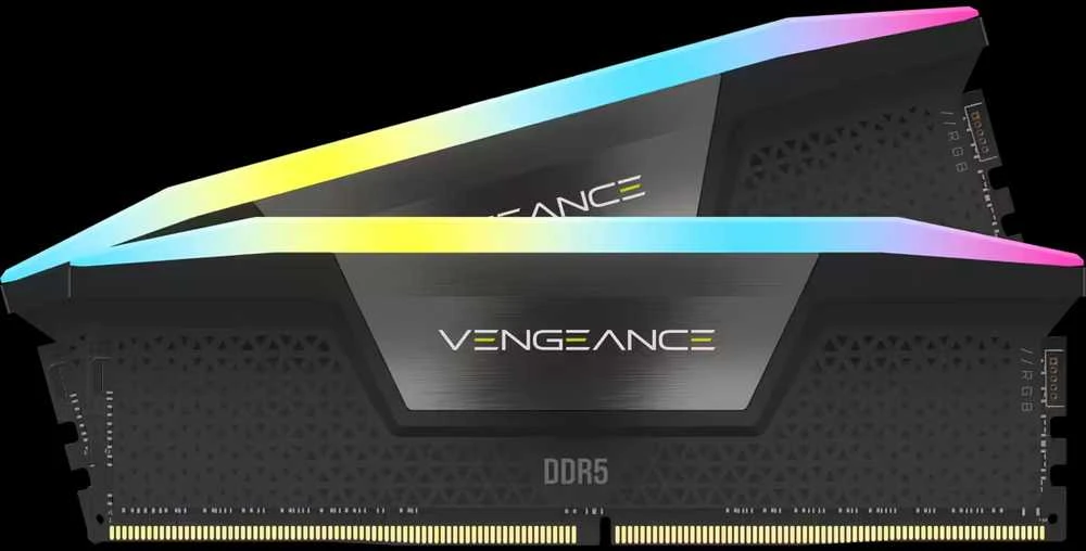 RAM 48 GB PC 6400 CL36 CORSAIR KIT (2x24 GB) VENGEANCE RGB mažmeninė prekyba