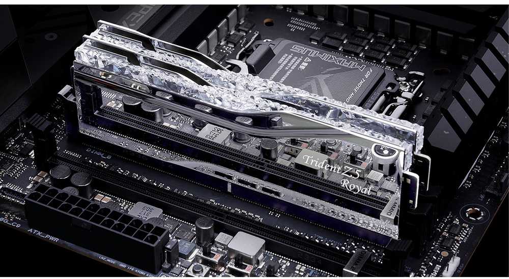 RAM G.Skill Trident Z5 Royal F5-8400J4052G24GX2-TR5S atminties modulis 48 GB 2 x 24 GB DDR5 8400 MHz