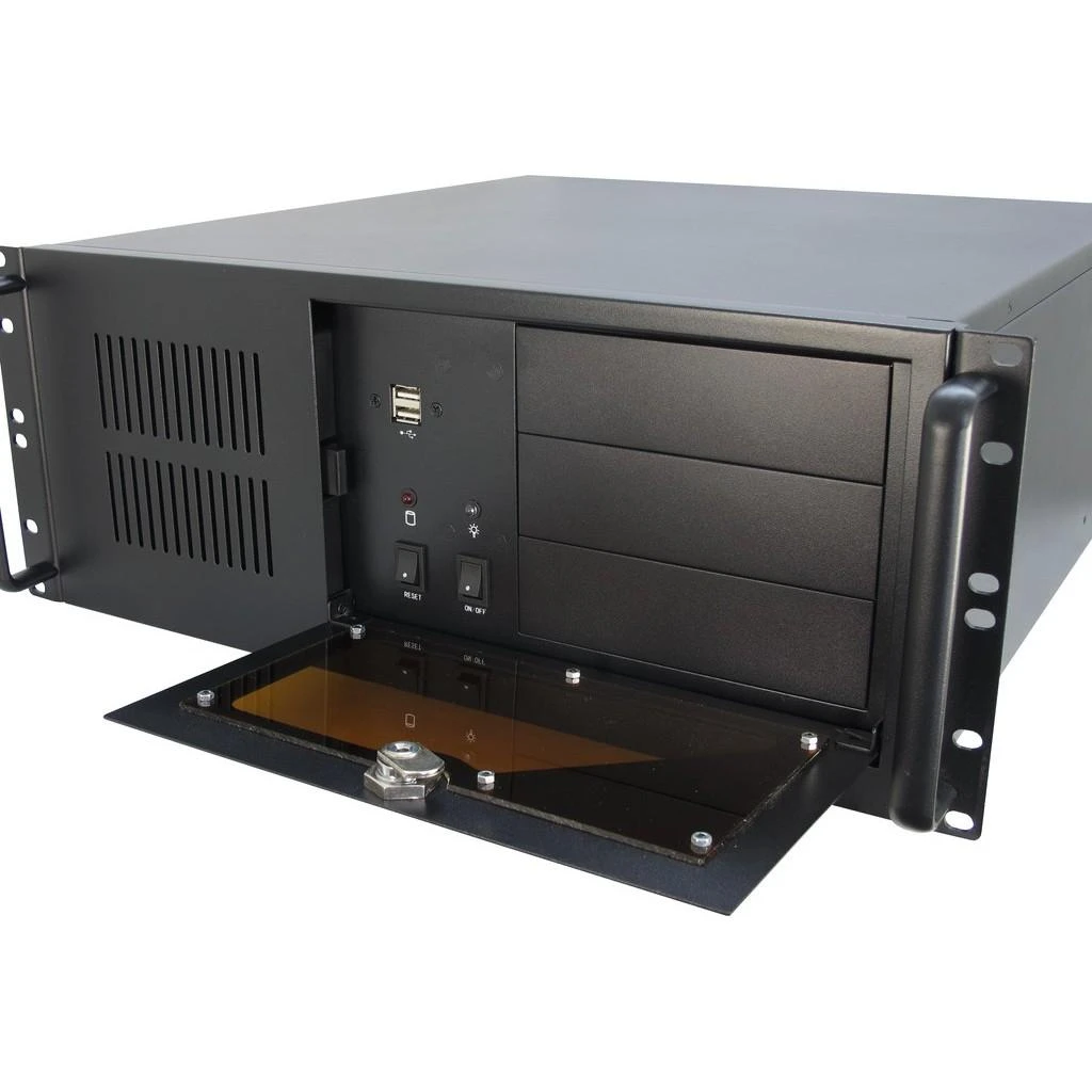 Inter Tech Server Chassis 4U 4088-S Rack Mount ATX (be maitinimo šaltinio)