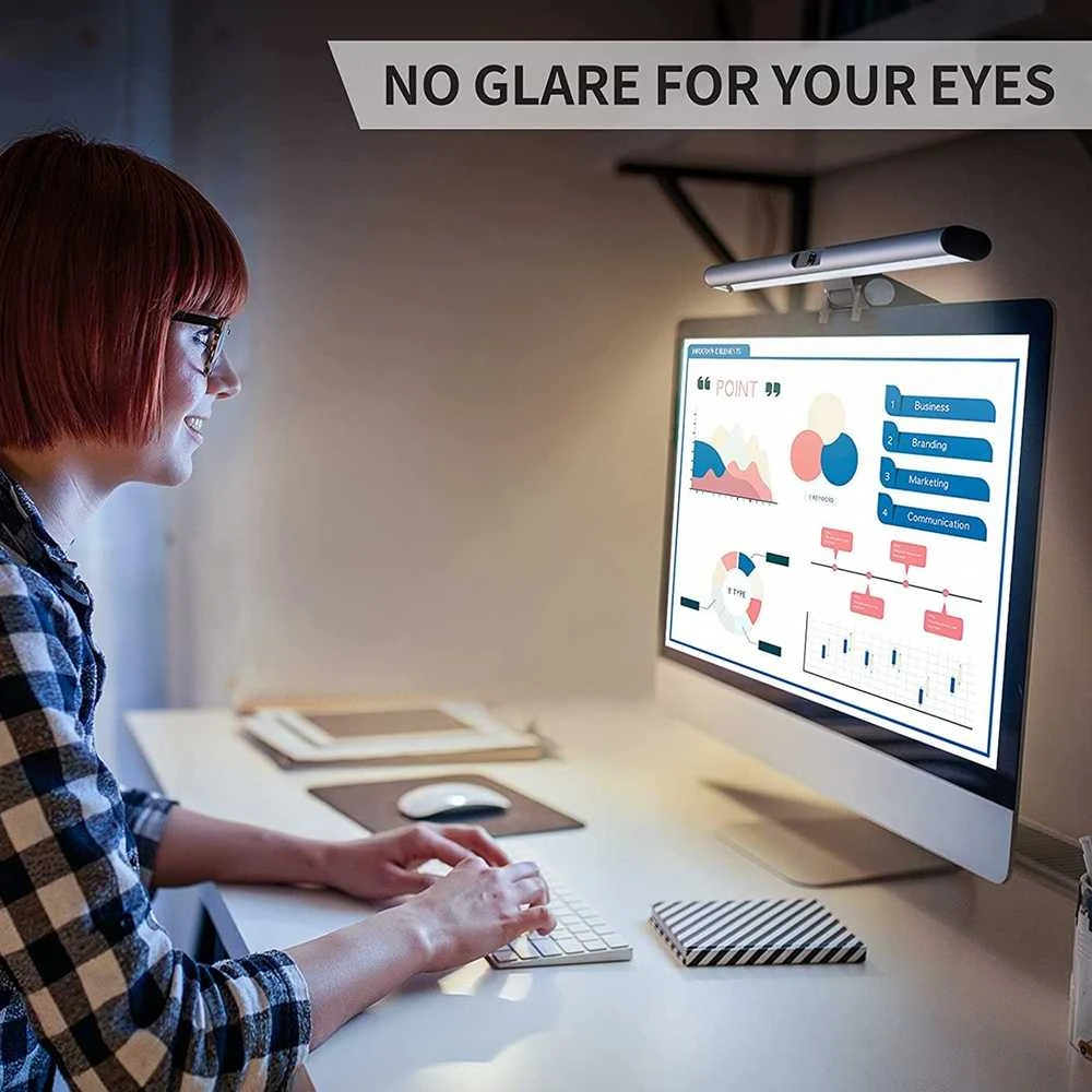 4smarts monitoriaus šviestuvas LED su kamera FullHD LightBar Pro 456486