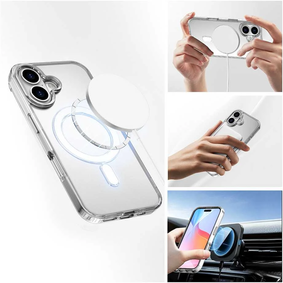 Dėklas „4smarts 4smarts 360° Premium“ apsaugos rinkinys, skirtas „Apple iPhone 16“