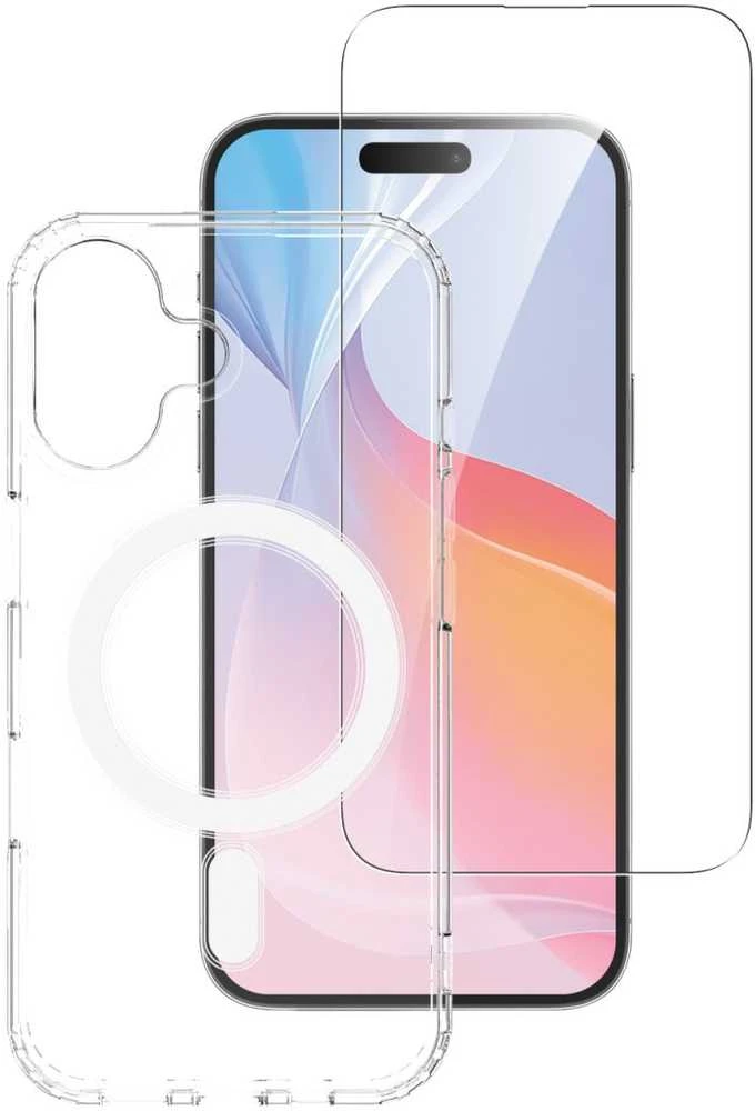 Dėklas „4smarts 4smarts 360° Premium“ apsaugos rinkinys, skirtas „Apple iPhone 16“