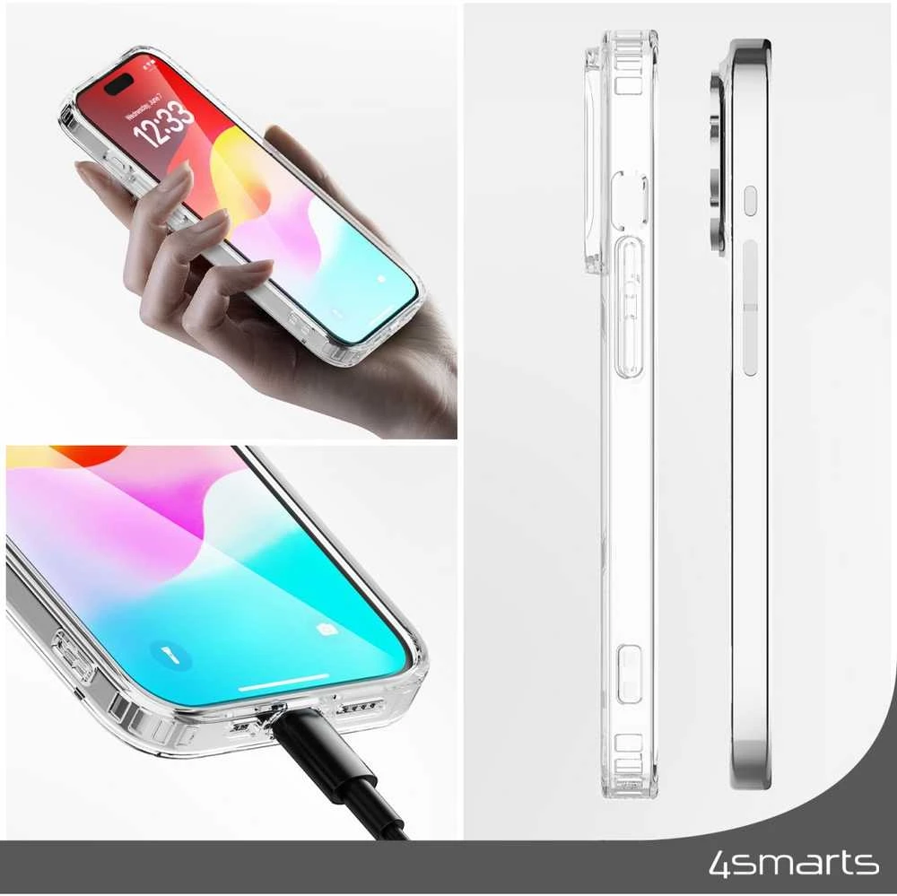 Dėklas „4smarts 360“ apsaugos rinkinys, skirtas „Apple iPhone 15“