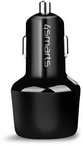 4Smarts automobilinis kroviklis VoltRoad Ultimate 83W su PD ir QC juodas