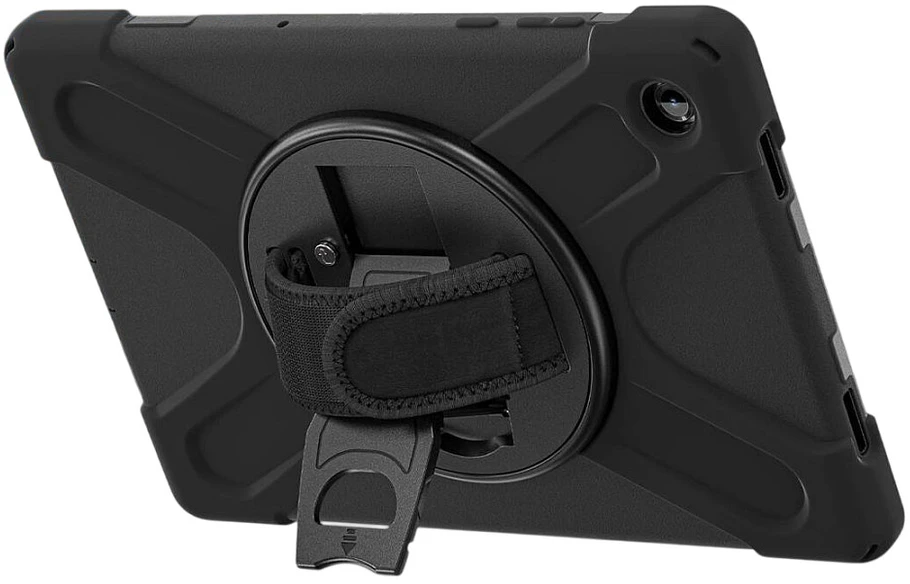 Dėklas 4smarts Rugged Dėklas Grip for Samsung Galaxy Tab A11+ juodos spalvos