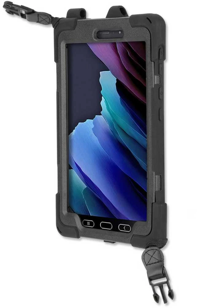 4Smarts tvirtas dėklas-laikiklis, skirtas Samsung Galaxy Tab Active3/Active5, juodas