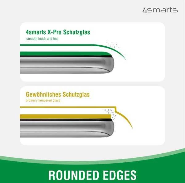 4smarts „4Smarts Second Glass X-Pro Clear“, skirtas iPhone 13/13 Pro/ 14