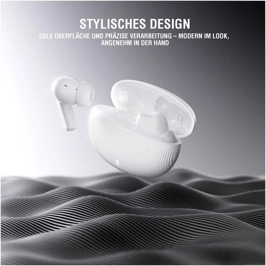 Ausinės 4smarts SkyBuds Pro ANC į ausis įkišamos Buds juodas