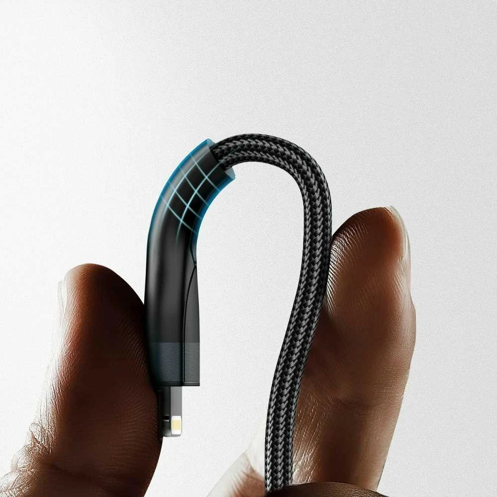 Kabelis USB-C/USB-A 4smarts 4in1 1.2m juodos spalvos