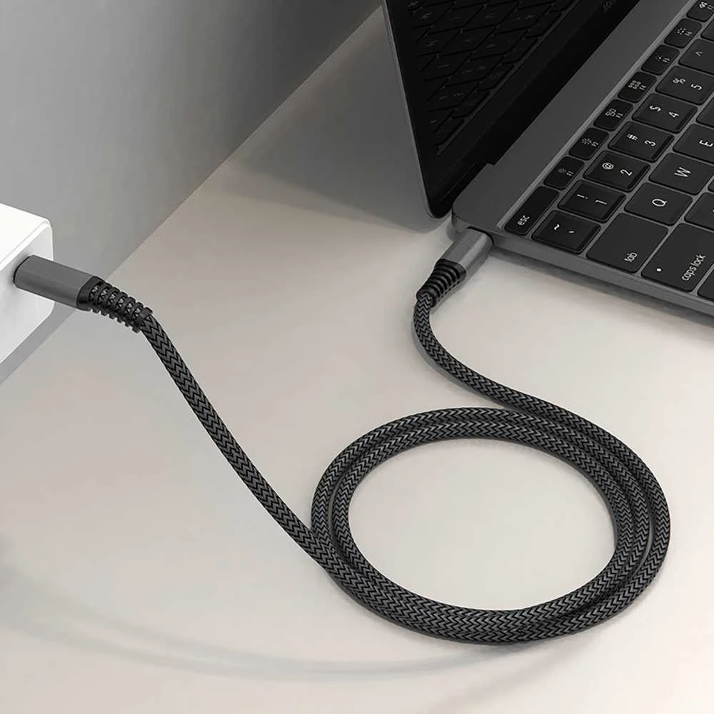 4smarts USB-C į USB-C laidas PremiumCord 100W 1,5m juodas