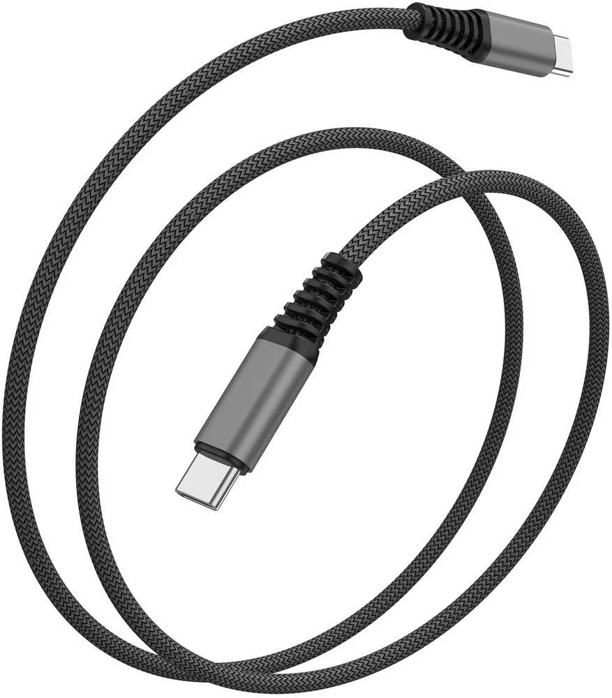 4smarts USB-C į USB-C laidas PremiumCord 100W 1,5m juodas
