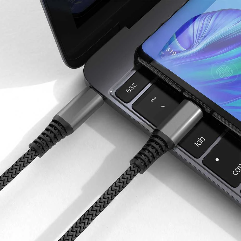 4smarts USB-C į USB-C laidas PremiumCord 100W 1,5m juodas