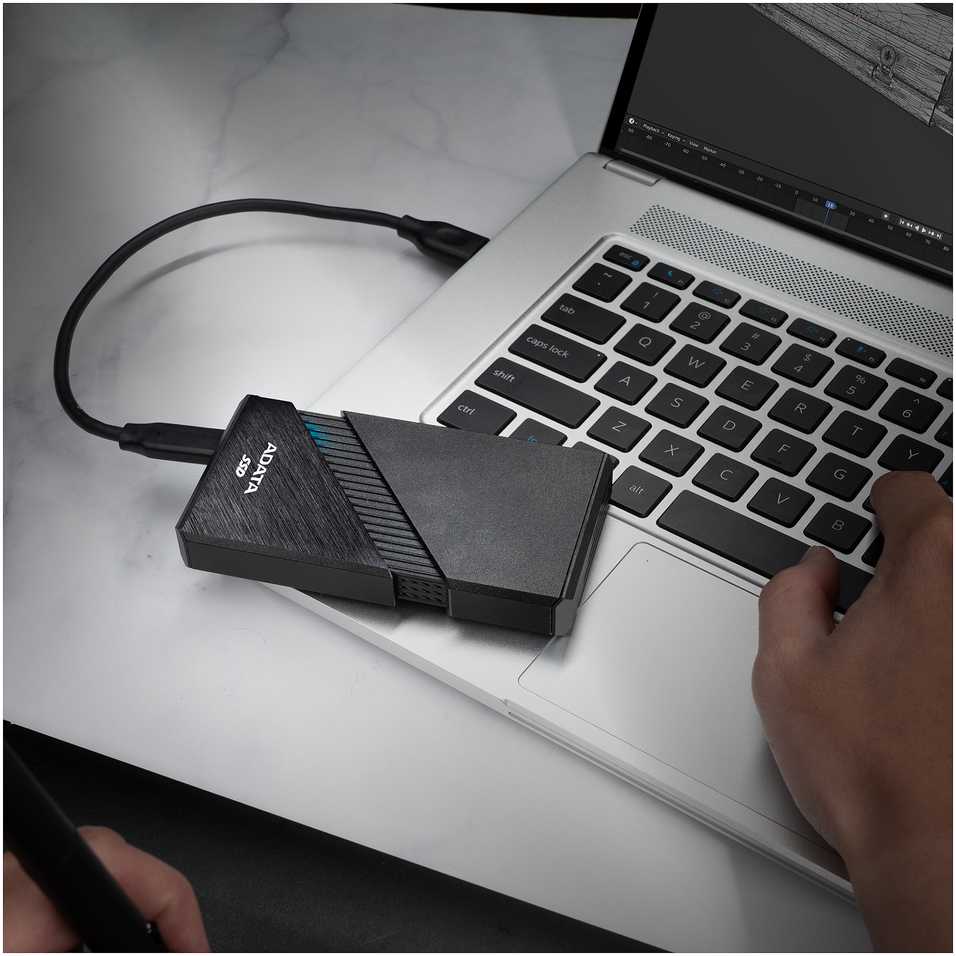 ADATA Išorinis kietasis diskas SSD SE920 4TB Juodas
