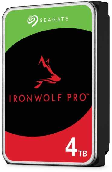 4 TB „Seagate IronWolf Pro ST4000NT001“ 7200 aps./min. 256 MB