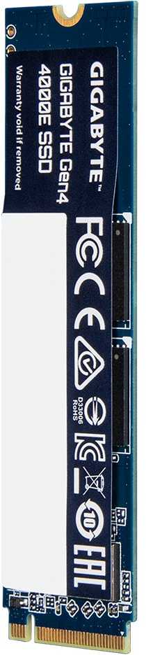 Gigabyte SSD | G440E500G | 500 GB | Solid-state drive sąsaja PCI Express 4.0x4, NVMe 1.4 | Skaitymo greitis 3600 MB/s | Rašymo greitis 3000 MB/s